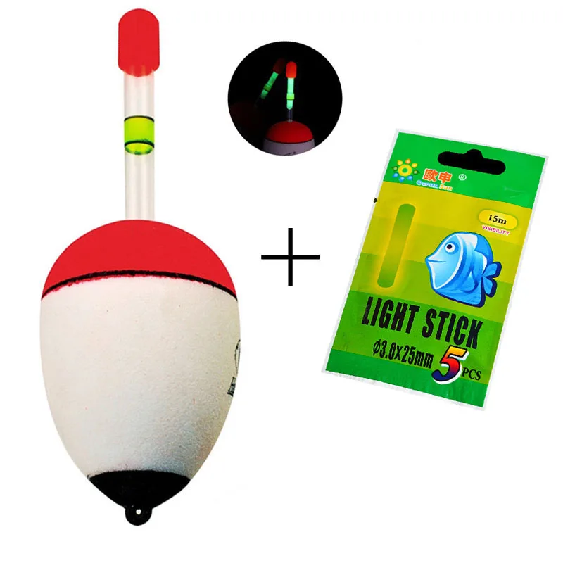 1Float 5 Light Stick EVA font b Fishing b font font b Floats b font Bobber