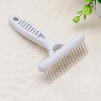 

Pet Cat Dog Thick Long Short Hair Fur Shedding Remove Grooming Rake Comb Brush