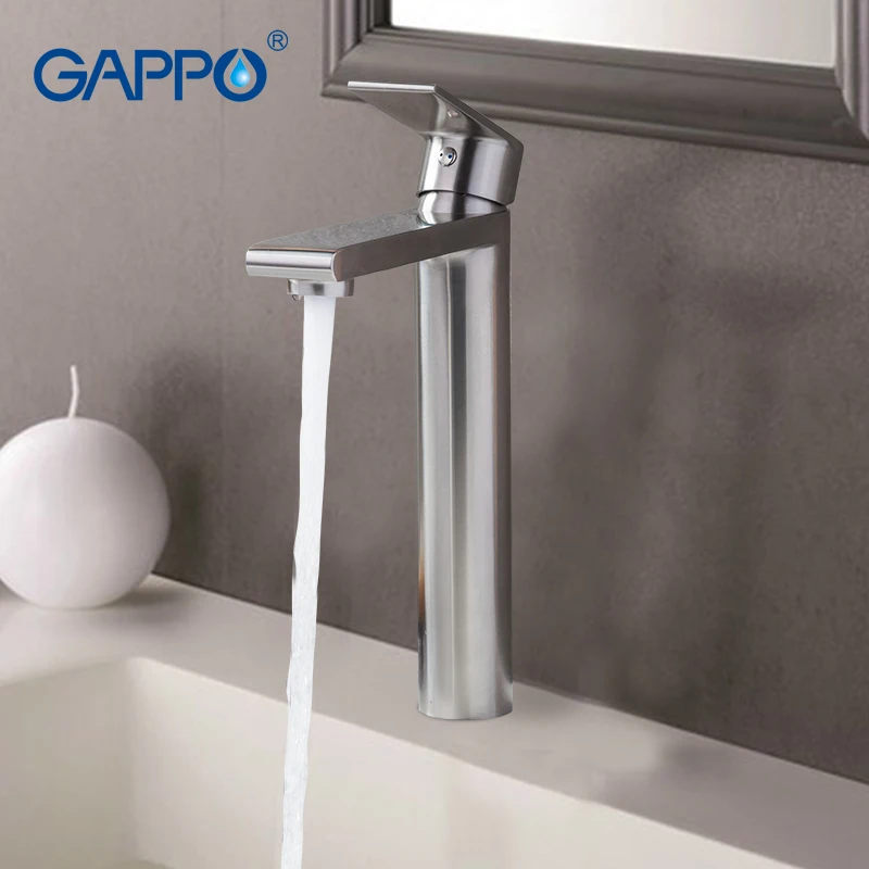 

GAPPO basin faucet water mixer tap Basin sink Faucets bathroom stainless steel faucet waterfall toilet basin tap mixers