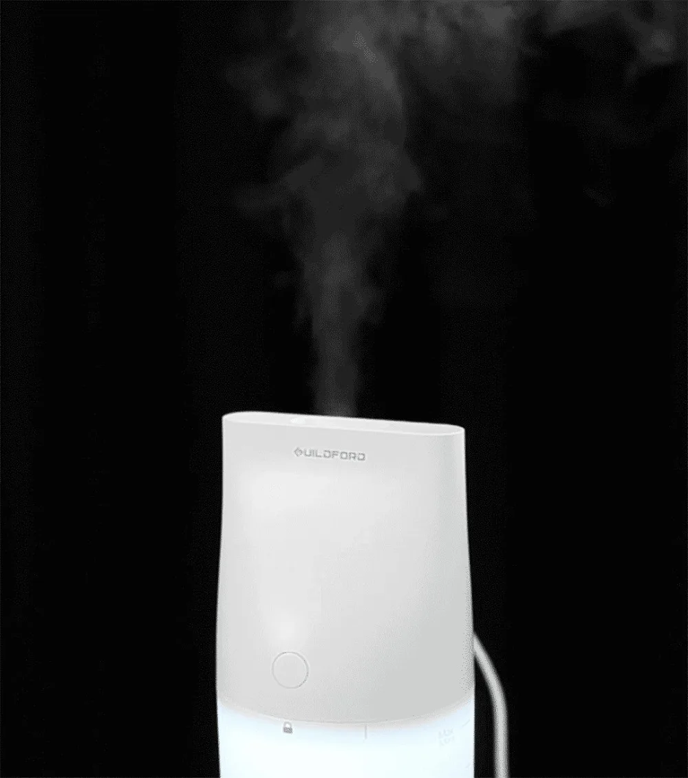 Xiaomi гилдфорд uildford Настольный увлажнитель с ночной Светильник 320 мл Испарительный сроки бесшумный воды в домашних условиях пара выбросов