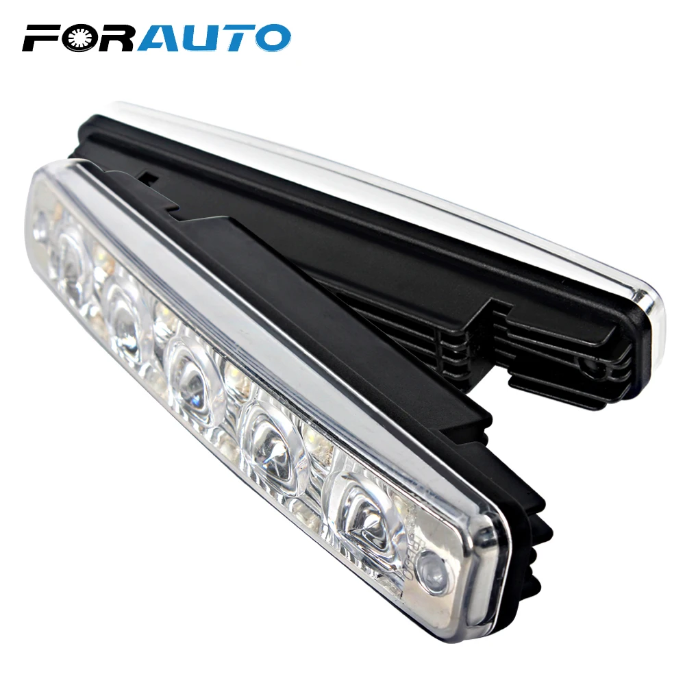 1 para wasserdichte Auto Tagfahrlicht LED Licht Tagfahrlicht Blinker Blinker Auto Styling Tageslicht