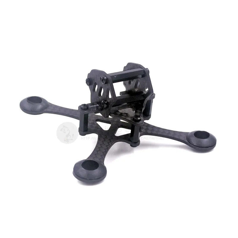 EYAS 55 7mm/8mm pure carbon fiber Brushed Coreless quadcopter frame for DIY FPV micro indoor mini drone with camera