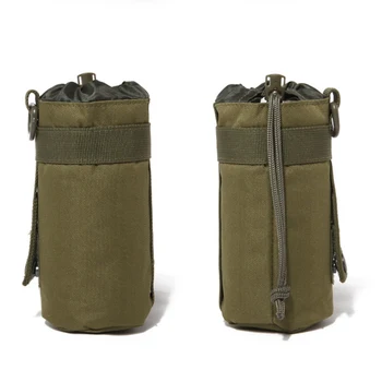 

550ML Water Bottle Pouch Tactical Molle Kettle Pouch Pocket Water Bottle Holder Army Gear Bag 6 Colors new
