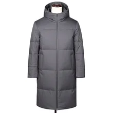 608 Новая модная мужская зимняя одежда, мужская куртка, мужское длинное пальто до колена, утепленное молодежное пальто, парки