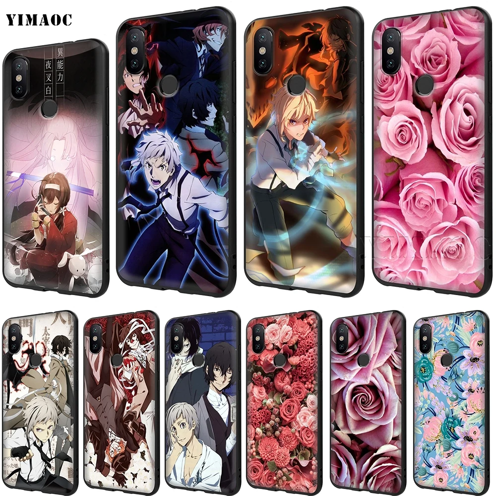 

YIMAOC Bungo Stray Dogs Soft TPU Case for Xiaomi Redmi mi Note MAX 3 6 6A 7 mi6 mi8 9 se a1 a2 Pro Lite go pocophone f1