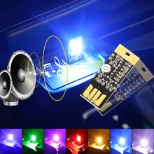 USB светодиодная декоративная лампа, ip неоновые огни, автомобильная атмосферная подсветка, dj RGB fso, стробоскопы для автомобиля, продукт для автомобиля