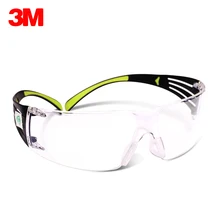 3M SF401AF защитные очки, прозрачные защитные очки, анти-песок, защита от пыли, защита от ветра, для работы, езды на велосипеде, безопасная посадка, очки