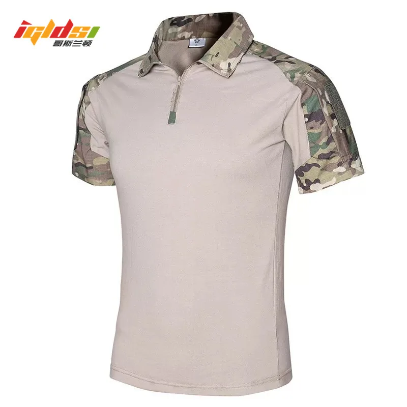 Men's Tactical Military T Shirt Summer Army Force Camouflage T shirt ...