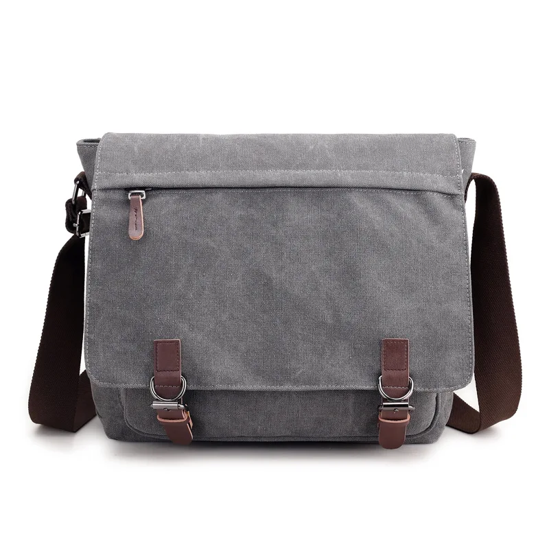 

Vintage Men's Messenger Bags Canvas Shoulder Bag Fashion Men Business Crossbody Bag Travel Handbag