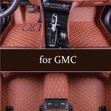 Автомобильный кожаный коврик для ног для GMC 1500 Sierra 1500 2010-2019s Sierra 2500 2010-2015s Yukon 2010- Terrain 2012-2018s