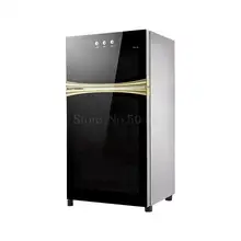 Grande capacidade armário doméstico desinfecção armário comercial pequeno hotel mini porta dupla salão de beleza utensílios de mesa vertical
