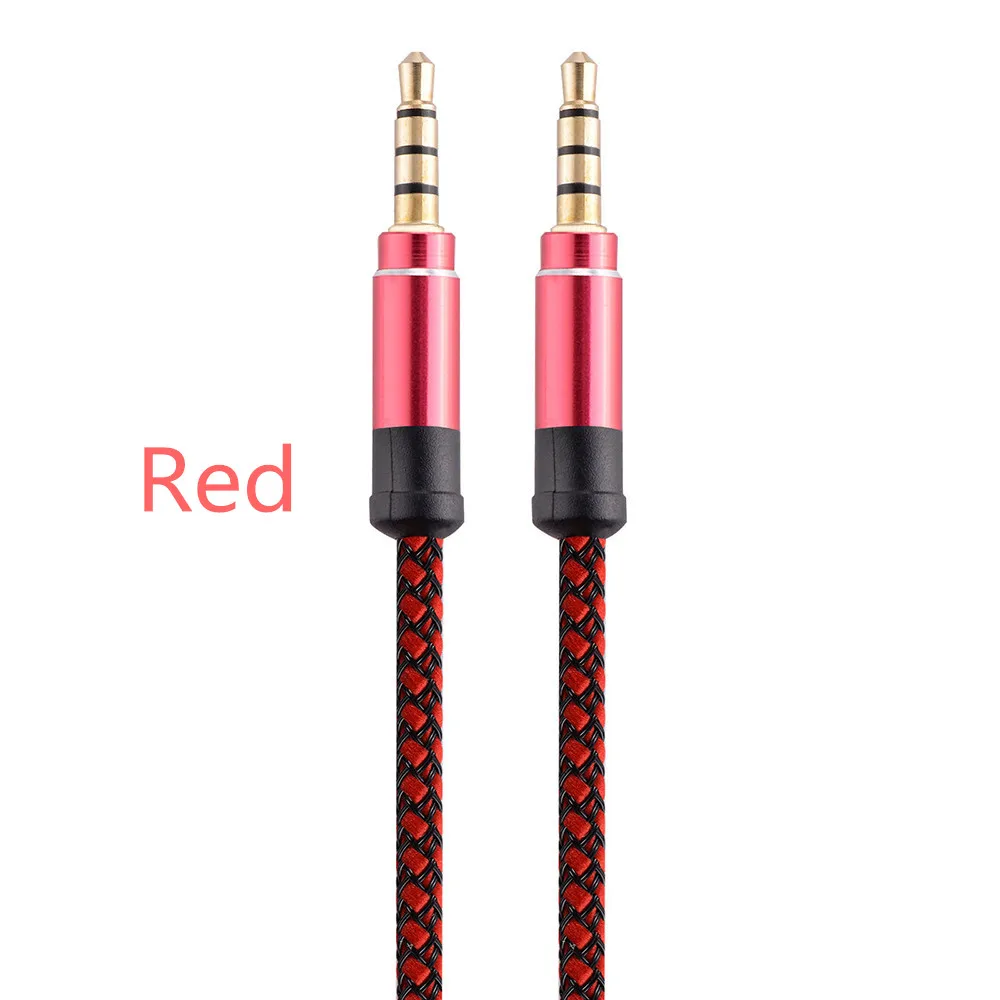 3.5mm Stereo Car Auxiliary Audio Cable Male To Male for Smart Phone aux 3.5mm male audio Cable