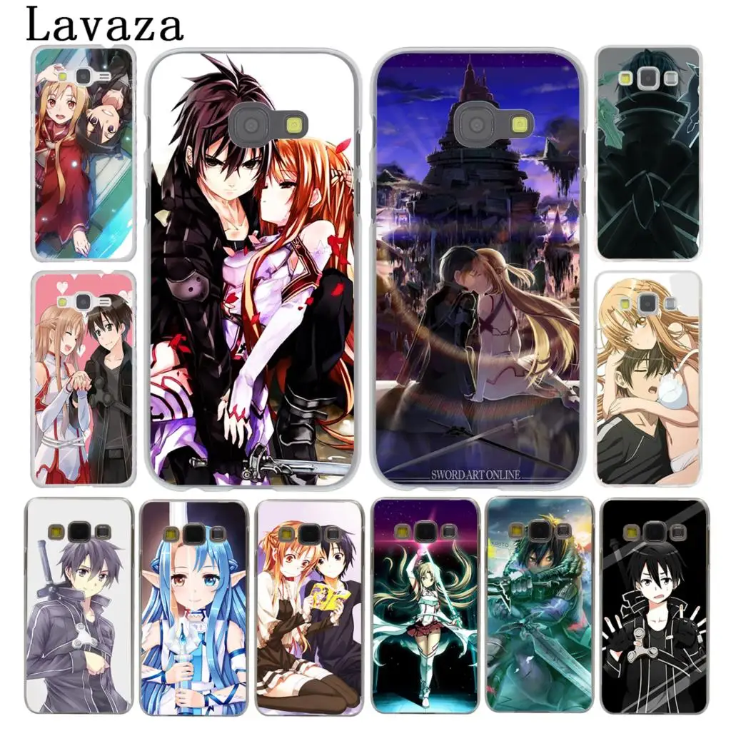 Твердый чехол для телефона Lavaza Sword Art Online Samsung Galaxy Note 10 9 8 A9 A8 A7 A6 Plus 2018 A3 A5 2017 2016 2015 A2 |