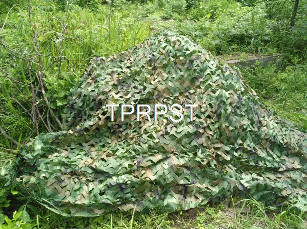 

4x2m Car Drop netting Hunting Camping Military jungle Camouflage Net Desert Leaves for Military