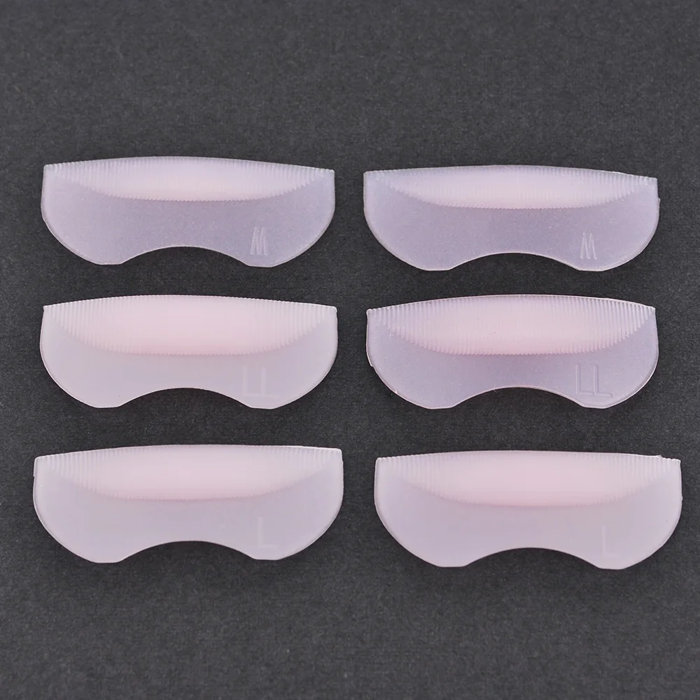 

5Pairs/Set Professional Silicone False Eyelashes Eye Lashes Extension Shield Pad Holders Curling Perming Kit Apply New