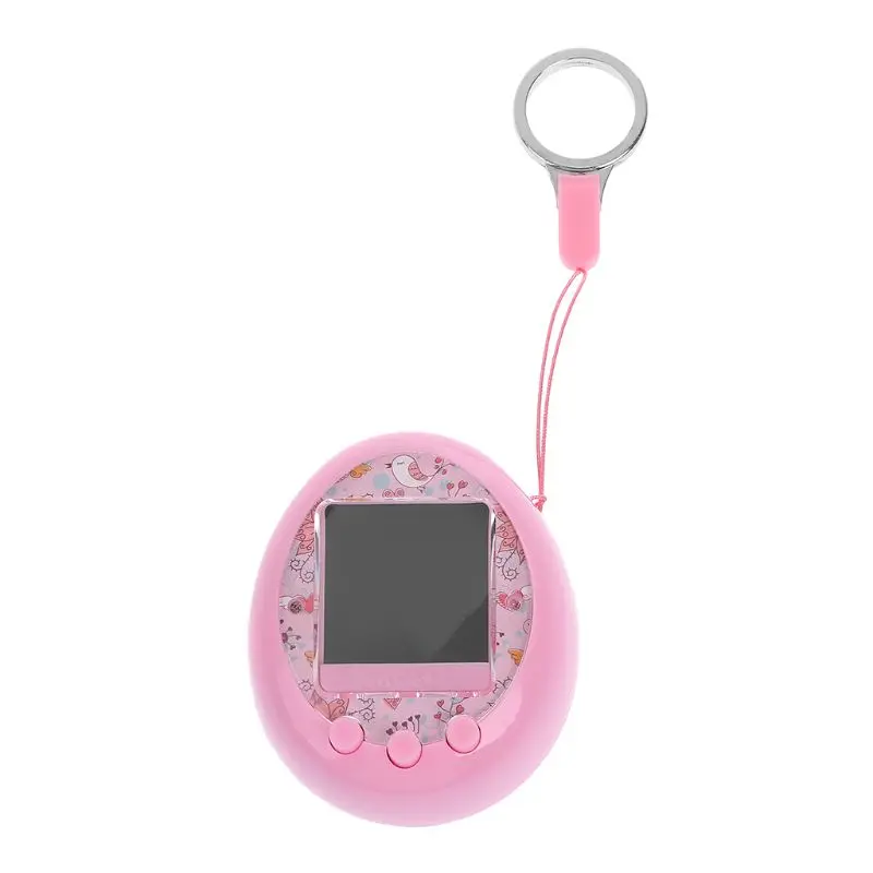 Для Ностальгический 90S тамагочи виртуальной кибернетический питомец игрушка смешной цифровой HD Цвет Экран - Цвет: Pink