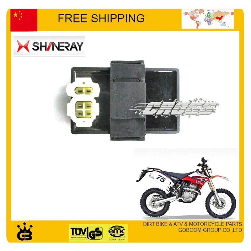 250cc Shineray X2 x2x CDI 6pins 4 + 2 контакты Мотоциклетные аксессуары Бесплатная доставка