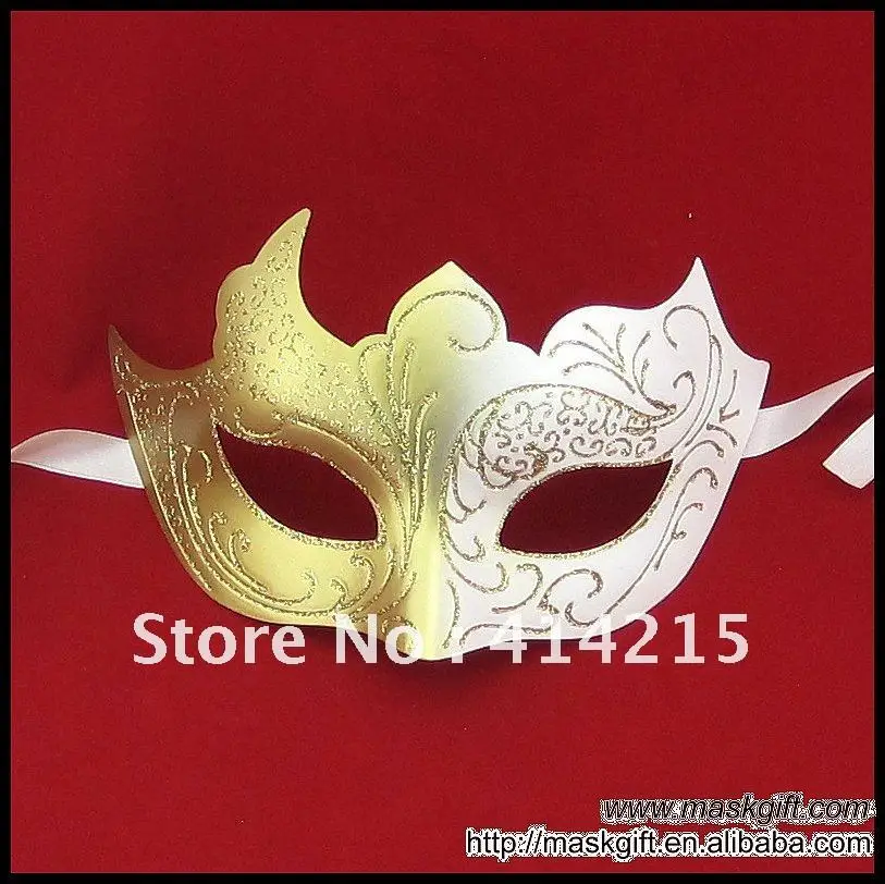Удивительные Хэллоуин Соблазнительная девушка страшная маска серебро Маскарадная маска C002
