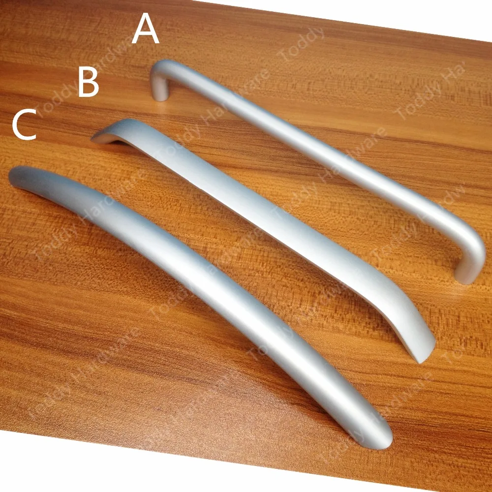 

20pcs Hole Pitch 192mm Space aluminum Kitchen Furniture pulls wardrobe handle drawer handle