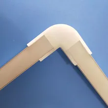 2 м длинный светодиодный алюминиевый профиль(анодированный серебристый цвет) с крышкой из поликарбоната и концевыми крышками для гибкой или Жесткая светодиодная лента