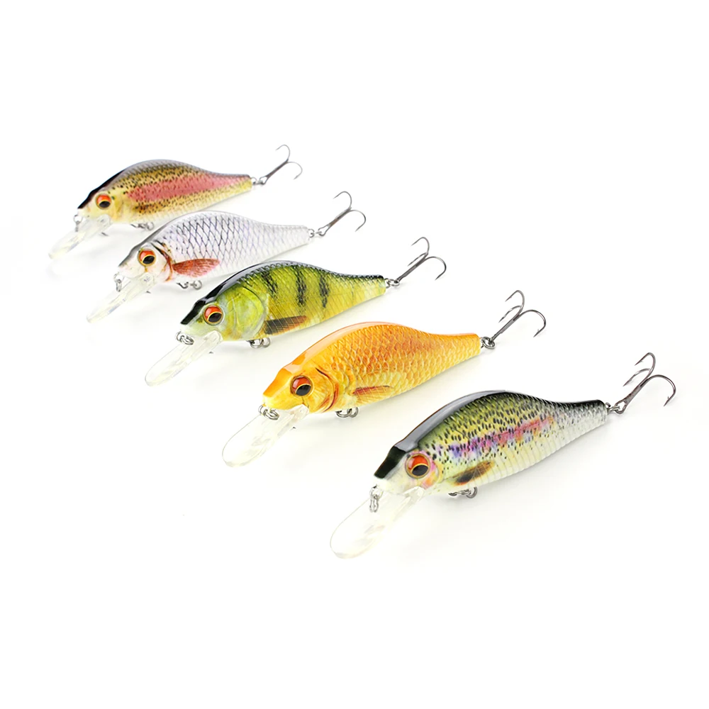5 цветов 4 3 дюйма/21 9 г Большая искусственная Реалистичная приманка для рыбной