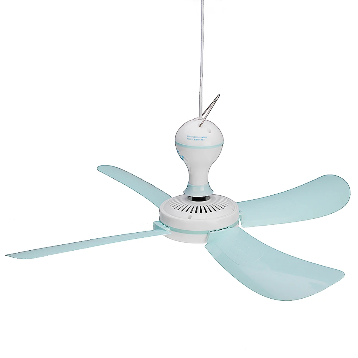 

Large silent ceiling fan Blade Ceiling Fan Switch Cooling Portable Easy Hanging Summer Household Ceiling Fan 16w 220v