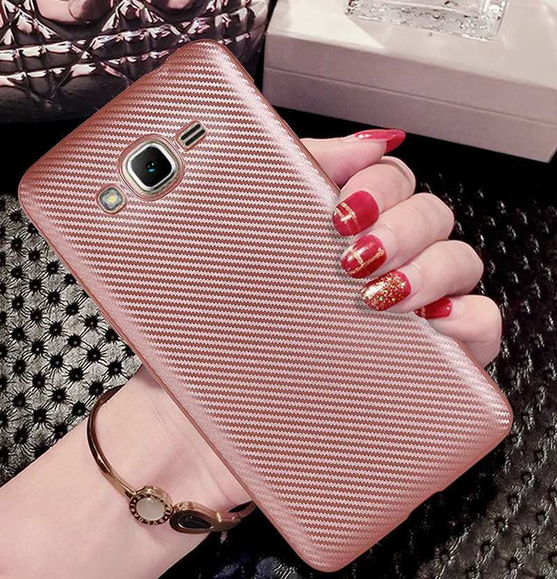 carbon fiber silicone case samsung j3 2016 (9)