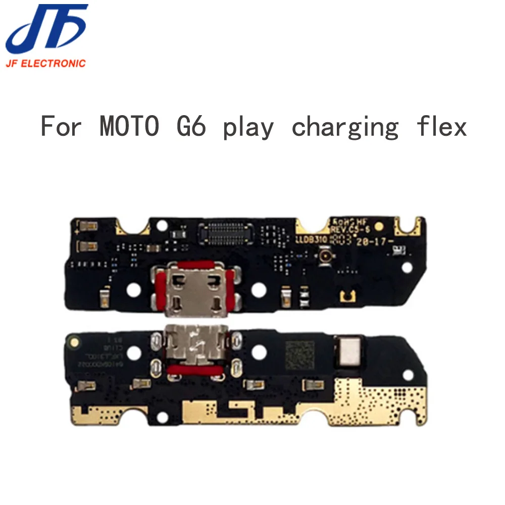 10 шт./лот USB Flex кабель для Motorola для Moto G6 играть Dock Connector порт зарядного устройства гибкий кабель зап. части для соединительной платы