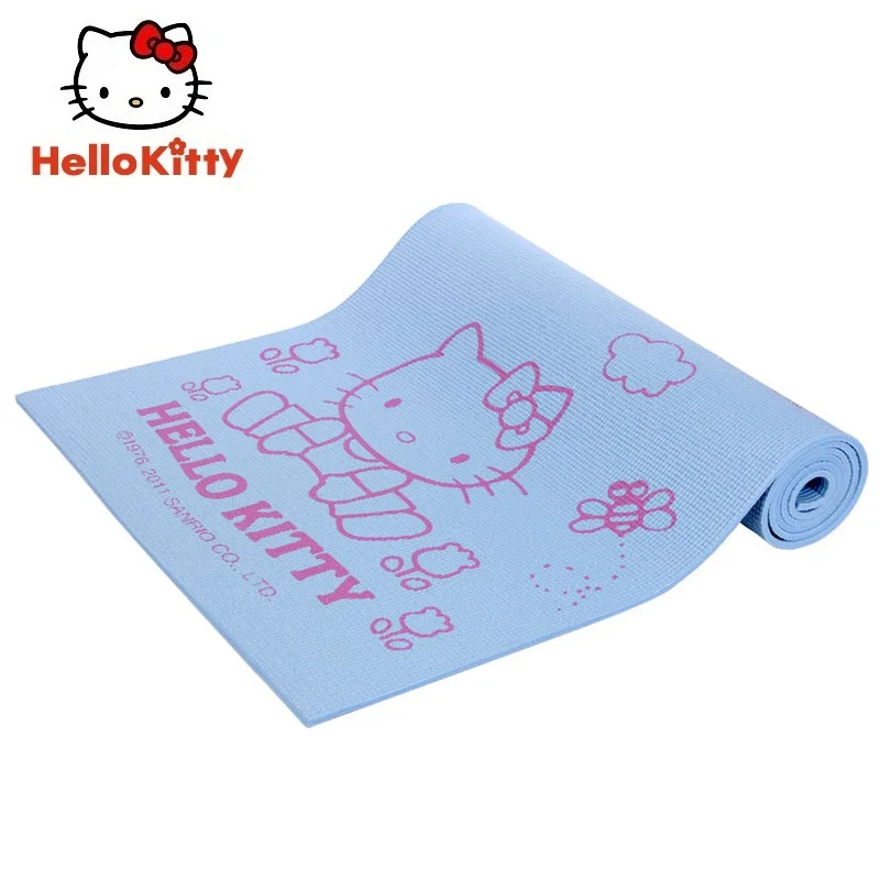 Рисунок Hello Kitty 6 мм коврики для йоги ПВХ 173*61 см Фитнес Нескользящие Подушечка Для