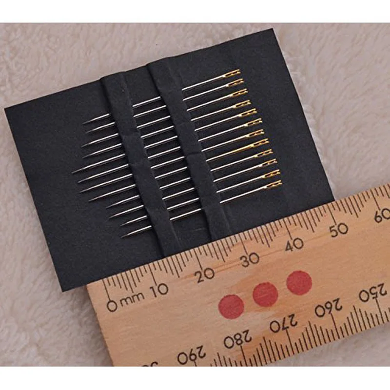 12Pcs Self Threading Sewing Needles Household Tools Home Craft Tools Pins Assorted Hand Stitches DIY 12Pcs Self Threading Sewing Needles Household Tools Home Craft Tools Pins Assorted Hand Stitches DIY