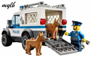 

mylb new City Police series Police Dog Unit model Building Blocks Classic Minis Toys Compatible with DIY