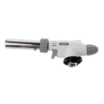 

Metal Flame Gas Torch Blow Torch Cooking AutoIgnition Butane Gas Welding-Burner Heating Welding Gas Burner Flame Lighter