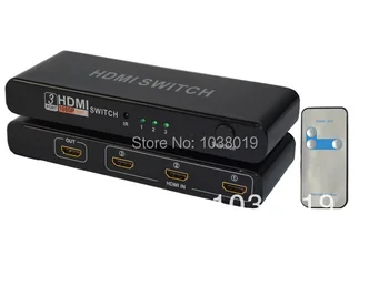

ibay-31H,,Free shiping,HDMI switch,Factory provide,3 ports input 1 port output,with EU adapter