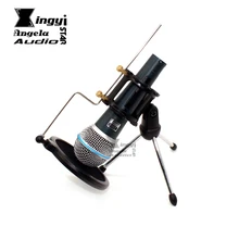 BT58A Регулируемый переключатель проводной микрофон Стенд Настольный Штатив Держатель с ветровым стеклом Поп фильтр Крышка для бета BT 58A ПК караоке