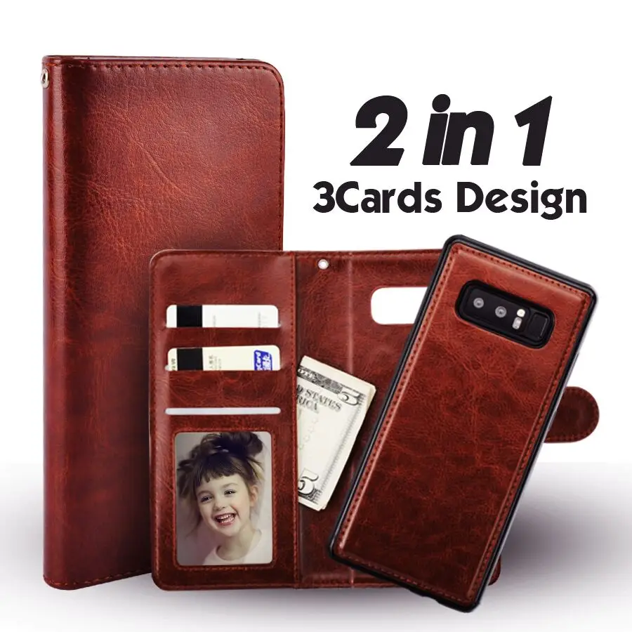 

LANCASE Flip Cover For Samsung Note 9 Case Leather Wallet 2 In 1 Magnetic Card TPU Coque For Samsung Galaxy Note 9 Case Note9