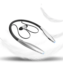 H7 Беспроводная стереогарнитура Металлические Магнитные музыкальные наушники спортивные Bluetooth наушники для бега Handsfree наушники с микрофоном