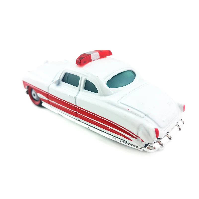 Disney Pixar Cars Doc Hudson скорая помощь металлическая литая Игрушечная машина 1:55