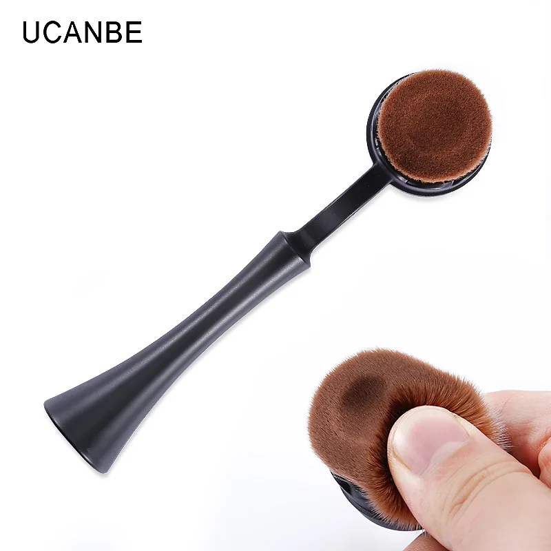 

Big Toothbrush Makeup Brushes Base Liquid Foundation Cream Powder Blush Soft Face concave Round Brushes Maquiagem