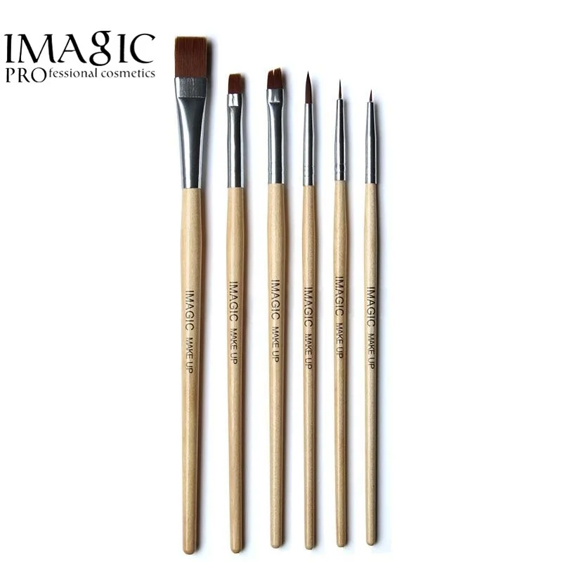 IMAGIC NEW 6PCs Body Paint Makeup Brushes Painting Face Paint Brush Set