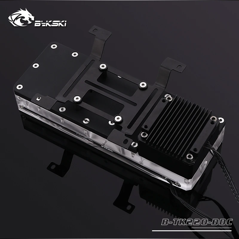 Flash Sale  BYKSKI Reservoir Length 180mm/220mm*80mm*29.5mm Acrylic Water-Cooled Tank 6pcs G1/4 Holes Coolant R