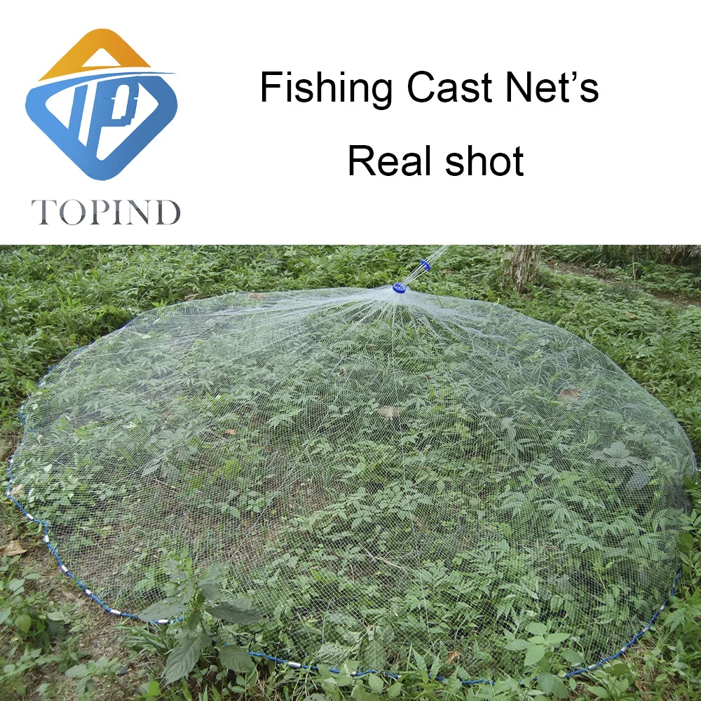 fishing cast net`s Real shot