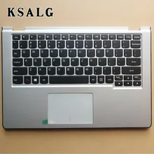 Подлокотник для ноутбука для lenovo Yoga 2 11 palmest верхний чехол+ американская клавиатура серебро 90204958 90204983
