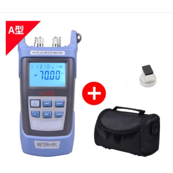 

Handheld fiber Optical Power Meter with 10MW Visual Fault Locator fiber optical red light source pen in one machine