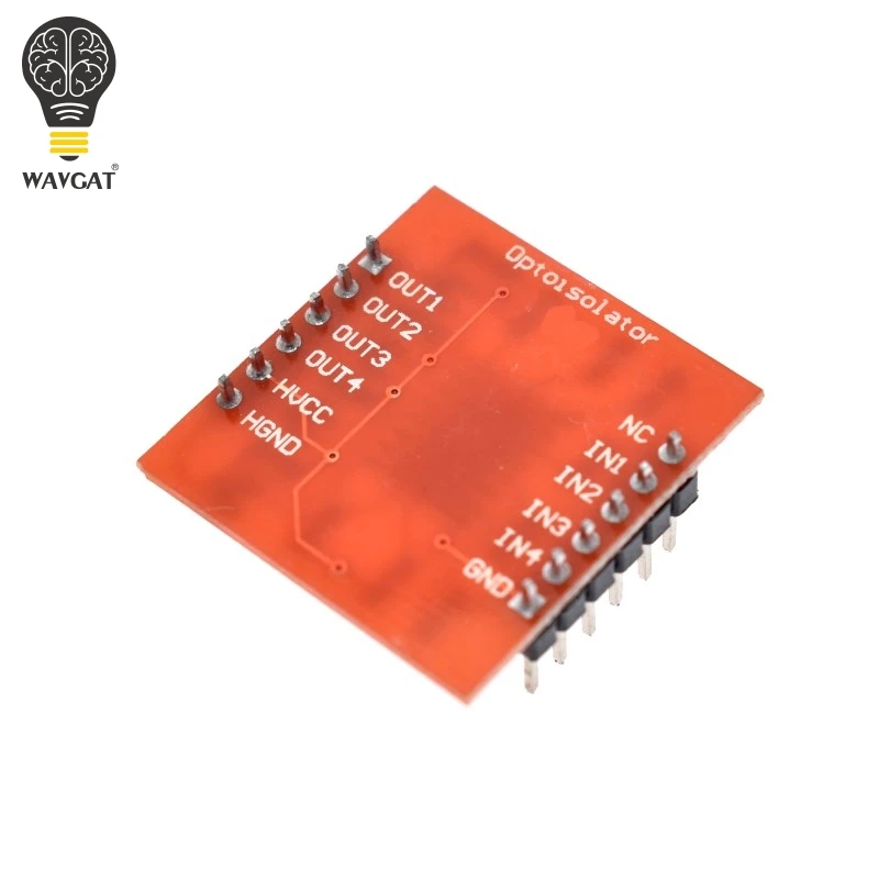 WAVGAT TLP281 4 канальный опто изолятор IC модуль для Arduino плата расширения высокий и