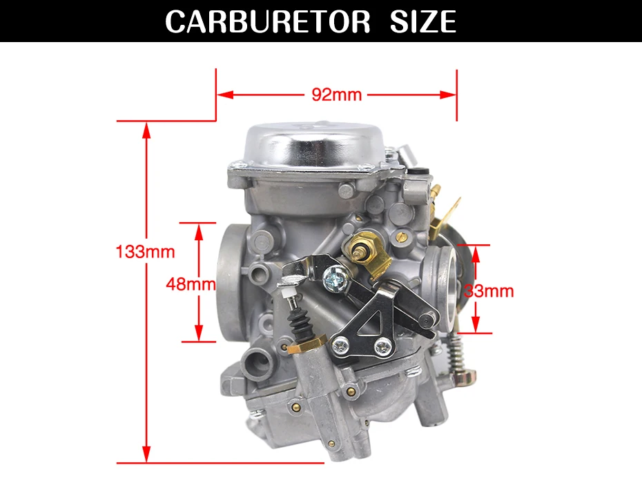 Alconstar-алюминиевый мотоцикл Карбюратор Carburedor в сборе Carb для Yamaha VX 250 2004-1995 Route 66 Virago 250 V-star 250 Racing