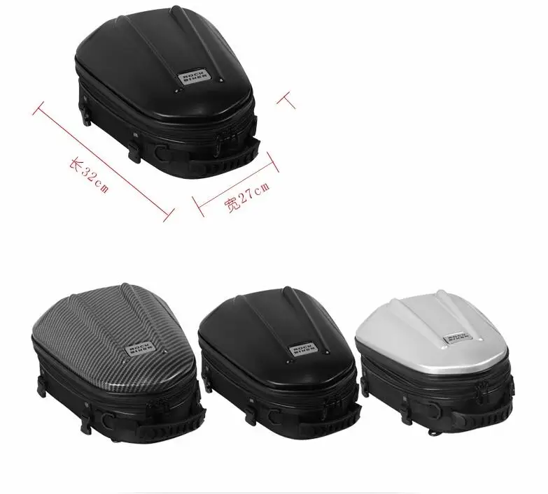 

Motorcycle rear seat tail bag multi-function rear seat large size helmet bag shoulder bag