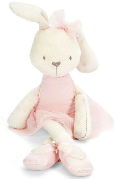 Плюшевые игрушки кукла Mamas & Papas розовый кролик для дня рождения Рождественский подарок 1 шт