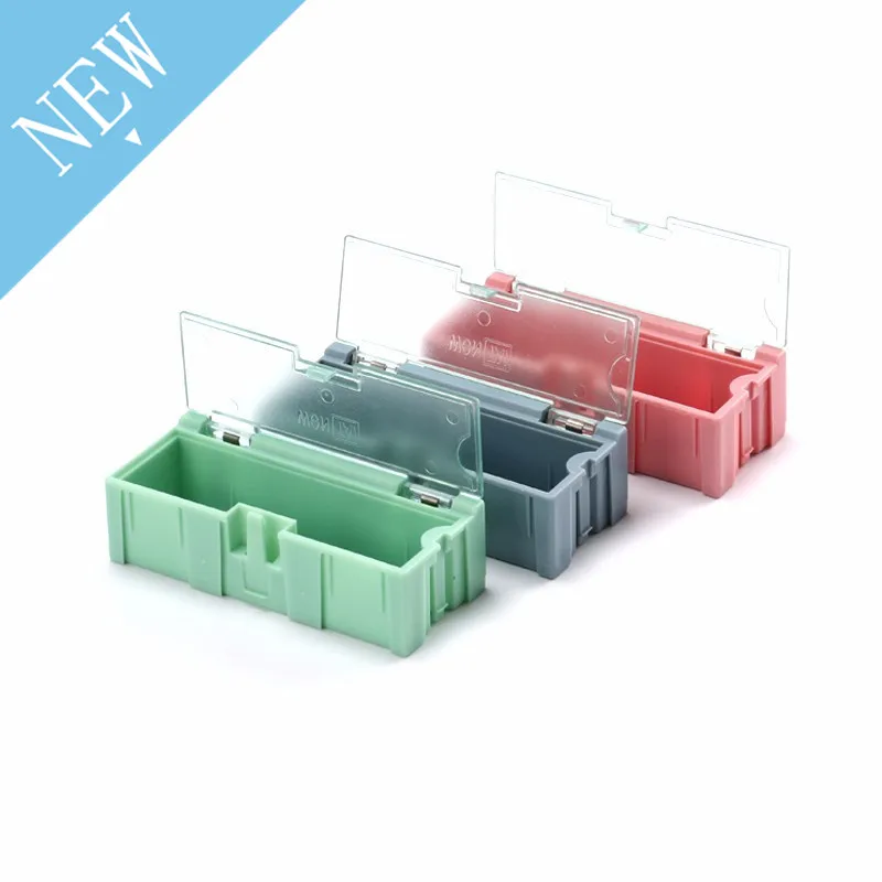 

New Arrival SMD SMT IC Electronic Component Mini Storage Box and Practical Jewelry Storaged Case 75*31.5*21mm High Quality