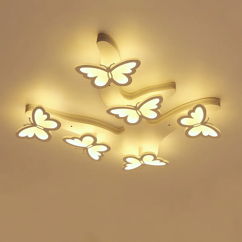2018 люстра модерн Led Люстра для гостиной спальни дома освещение Ceiling бабочка
