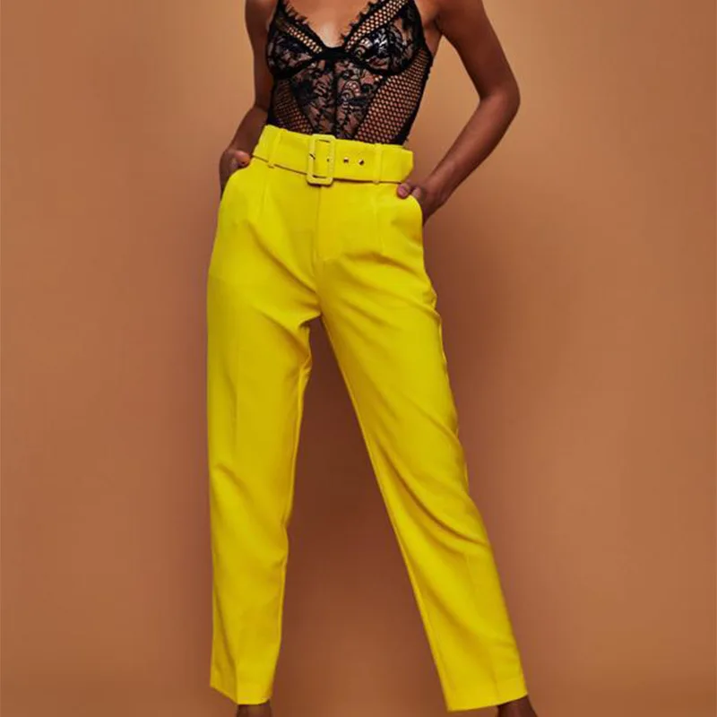 Summer Ladies Trousers For Office Women Pants Elegant Plus Size Pants